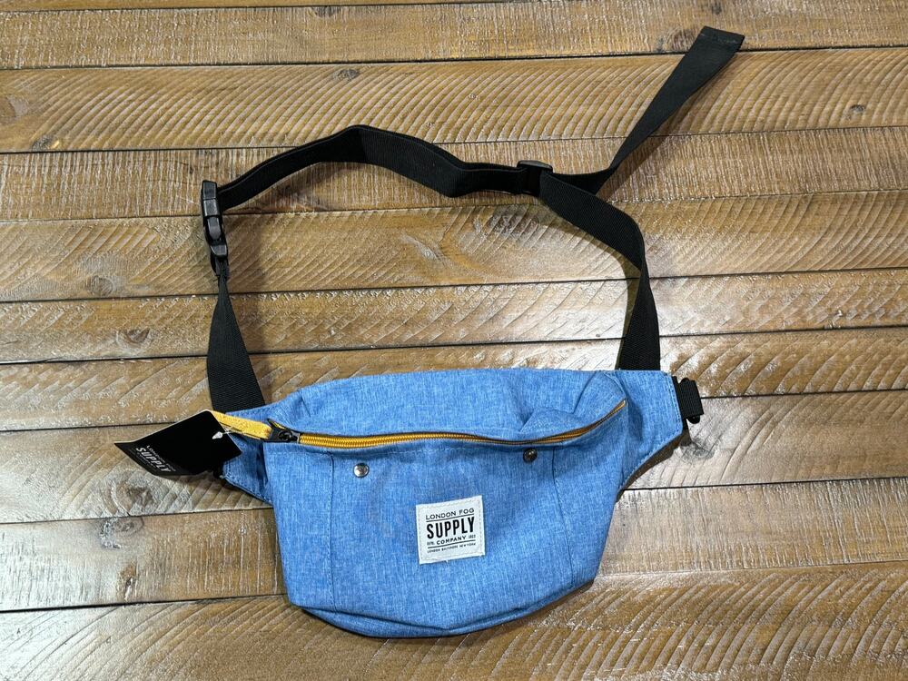 London Fog Hipsack - Denim - Fanny Pack - Belt Bag - NWT
